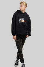 Load image into Gallery viewer, Soon,** Black Picture Hoodie
