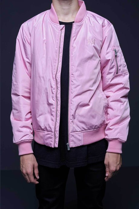 Bomber Jacket - Bomber Jacket - Pink